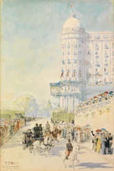 Rainha Vitória em Nice, França