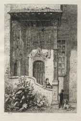 Casa conhecida como a Rainha Branca, Rue St. Hippolyte