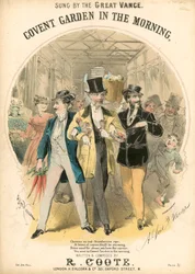 Partitura musical: Covent Garden in the Morning