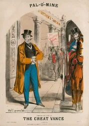 Partitura de Pal-o&39;-Mine, composta e cantada por The Great Vance