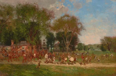 Desfile do 4 de julho de 1886 (Óleo sobre tela)