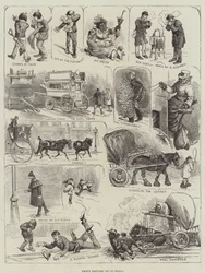 Esboços gelados fora de época