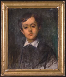 Retrato do filho do artista (óleo sobre tela)