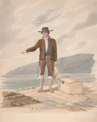 Homem à beira-mar - Hierro