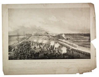 A Batalha pelo Rio da Pedra ou Murfreesboro, 1863