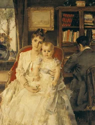 Toda Felicidade (Cena da Família) c.1880