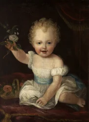 O terceiro Lord de Tabley, com dois anos de idade, c.1837