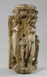 Um dos 9 maquetes para a Chaminé Sam Wilson, c.1908-14 (gesso e goma-laca) (ver também 876005-7)