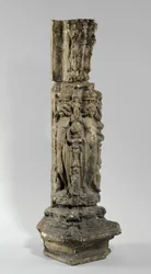 Um dos 9 maquetes para a Chaminé Sam Wilson, c.1908-14 (gesso e goma-laca)