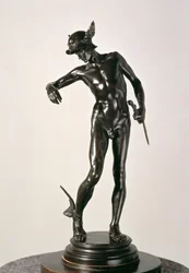 Perseus Arming, fundido em 1910 (bronze)