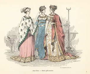 Fantasias de mulheres galo-romanas da época anterior ao rei Clovis I, 5
