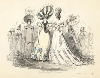 Trajes da Restauração Bourbon.