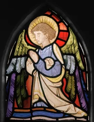 Anjo Praying, 1866 (vitral)