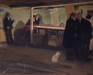 Noite no clube, c.1902