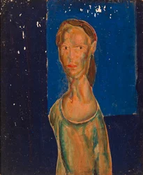 Retrato de uma mulher, 1920-1925.