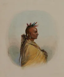 Cabeça de um Sioux