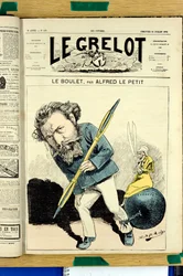 Capa do "Le Grelot", número 119, Satirique en Colours