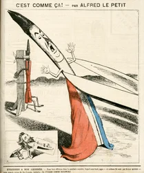 Capa do "Le Grelot", número 142, Satirique en Couleurs