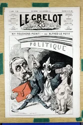 Capa do "Le Grelot", número 166, Satirique en Couleurs