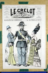 Capa do "Le Grelot", número 167, Satirique en Couleurs