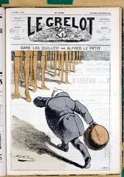 Capa do "Le Grelot", número 84, Satirique en Couleurs