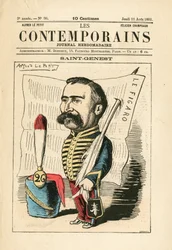 Capa de "Les Contemporains", número 36