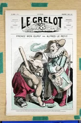Capa do "The Grelot", número 51, Satirique en Couleurs