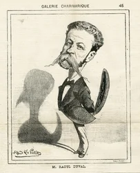 Ilustração em Le Charivari