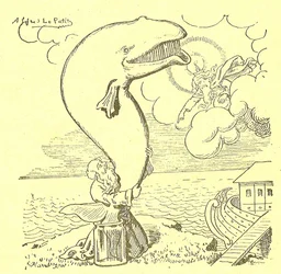 Ilustração de Alfred Le Pete (1841-1909) em Gros-Jean e sua cura