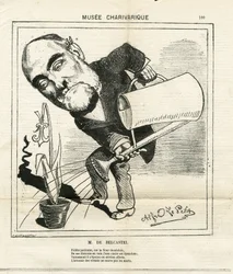 Ilustração de Alfred Le Pete (1841-1909) em Le Charivari