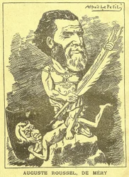 Ilustração de Alfred Le Petitty (1841-1909) em Gros-Jean et son cure