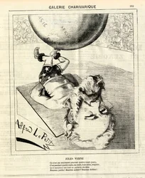 Le Charivari, Satirical in B & W