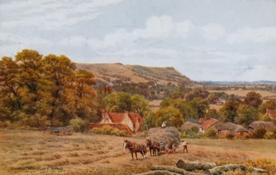 Chanctonbury Ring perto de Worthing