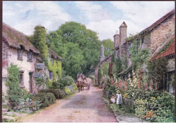 Rossington, Near Porlock, Somerset, from The Cottages and the Village Life of Rural England publicado por Dent & Sons Limited
