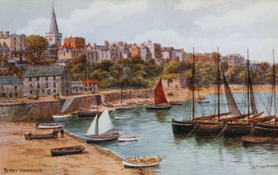 Tenby, porto