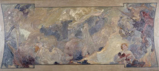 Esboço para o Petit Palais, galerie sud: La musique fantastique, entre 1906 e 1917 (tela, óleo)