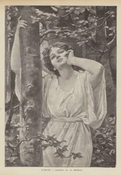 O Ecos, pintura de A Seifert (litho)