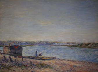 Francês: Les Côteaux de Veneux, visto de Saint Mammès