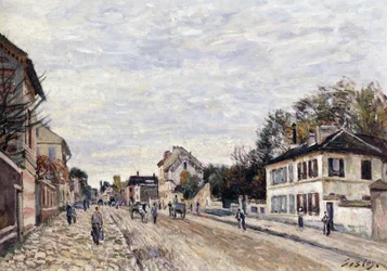 Cena de rua em Marly, 1876