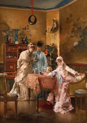 Os Visitantes, 1881.