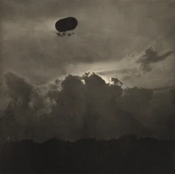 A Dirigible, publicado em outubro de 1911 (fotogravura)