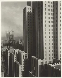 De minha janela no Shelton, West, 1931.