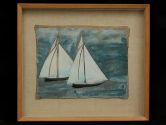 Dois barcos à vela, c.1930