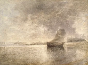 Castelo da Ilha Sagrada, Northumbria, c1882-3