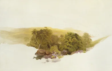 Colina de Martin, Dockwigg, c.1862 (aquarela sobre grafite)