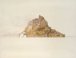 Mont St Michel das areias, c1876