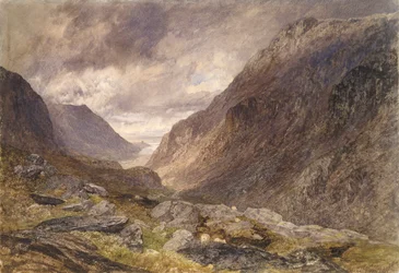 Passo de Llanberis, c1853