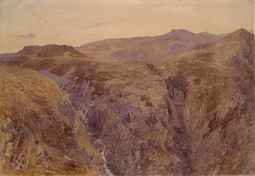 Paisagem galesa, 1858