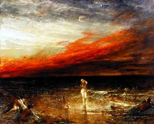 O Nascimento de Vénus (óleo sobre tela)