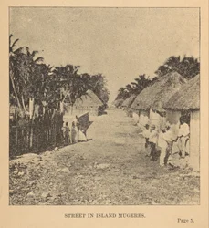Rua na Ilha de Mugeres